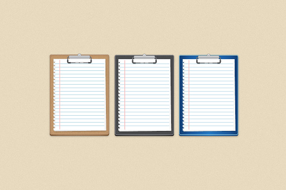 Detailed Vector Clipboard