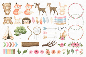 Tribal Woodland Animals