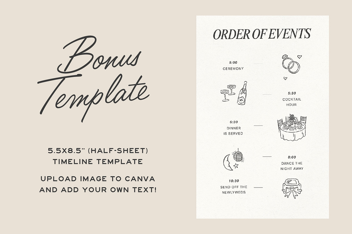 Hand Drawn Wedding Elements, an Illustration by Claire Emery Designs (Photo 7 of 7)