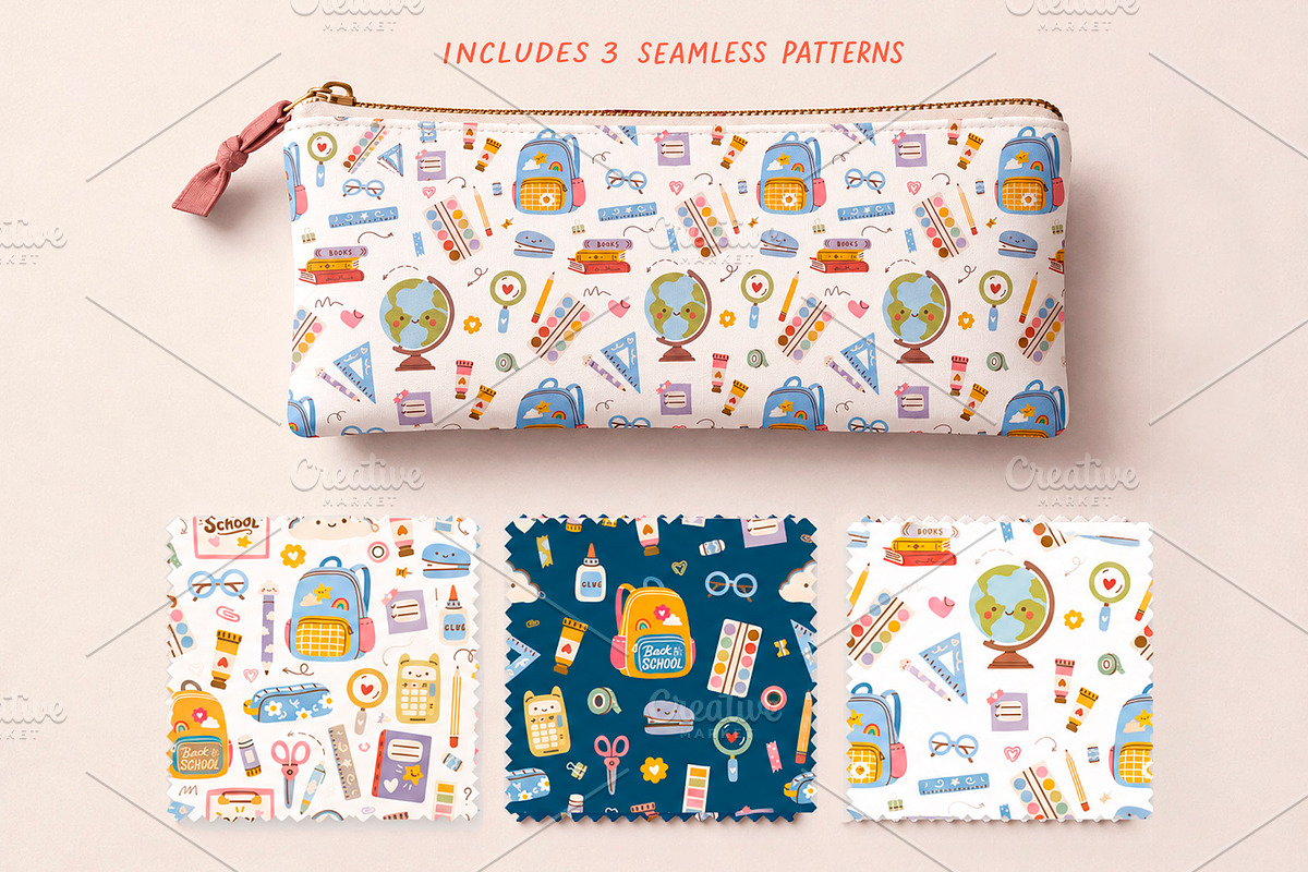 Back to School Vector Collection, an Education Illustration by sundrameda (Photo 6 of 7)
