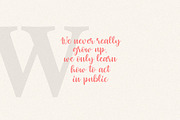EUROPIA DUO, a Handwritten Font by supfonts (Thumbnail 5 of 5)