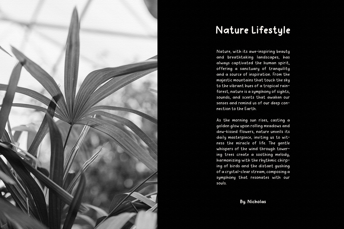 Chutpen - The Editorial Font, a Handwritten Font by Graphicfresh (Photo 3 of 7)