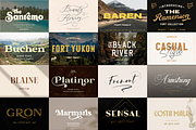 Exclusive Font Bundle, a Sans Serif Font by Larin Type Co. (Thumbnail 8 of 15)