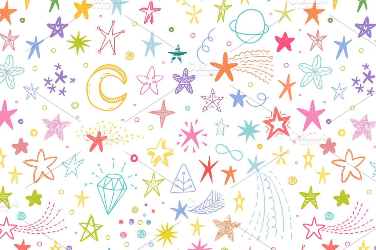 15 kids patterns set, a Pattern Graphic by Hala (Photo 5 of 15)