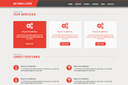 Parallaxer new one page Bootstrap, a Landing Page Template by Bootstraptor (Thumbnail 2 of 5)