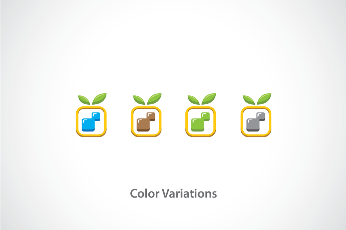 Lemon Cube Logo Template, a Branding & Logo Template by Heavtryq Design