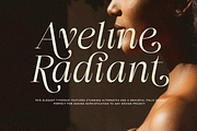 Aveline Radiant, a Serif Font by InkwellTypeCo (Thumbnail 1 of 14)