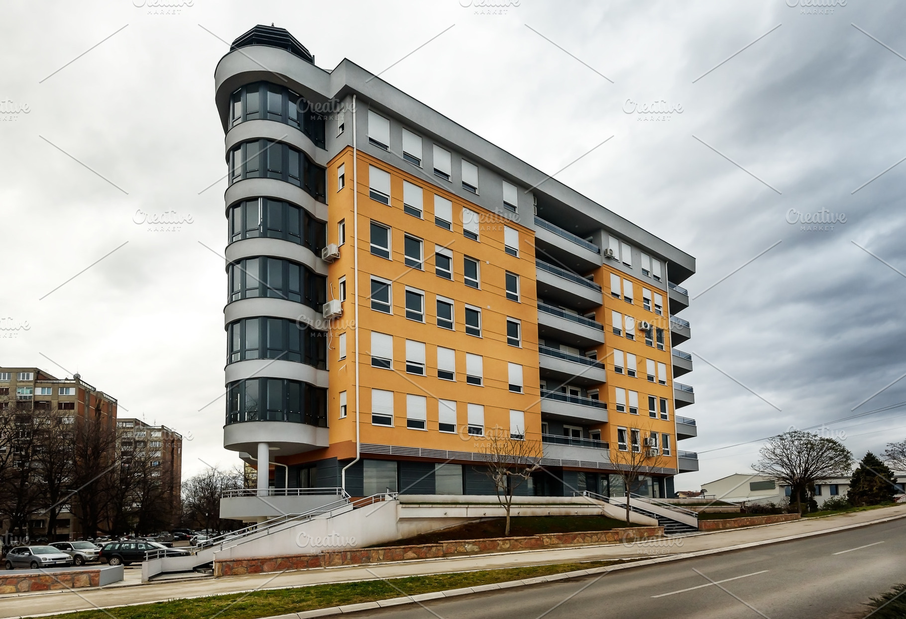 Modern residential building, a Photo by wr7 Media