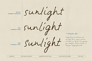 Tranquilly | Handwritten Font, a Handwritten Font by type peace (Thumbnail 8 of 19)
