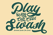 Flourivox, a Script Font by graphicook (Thumbnail 5 of 10)
