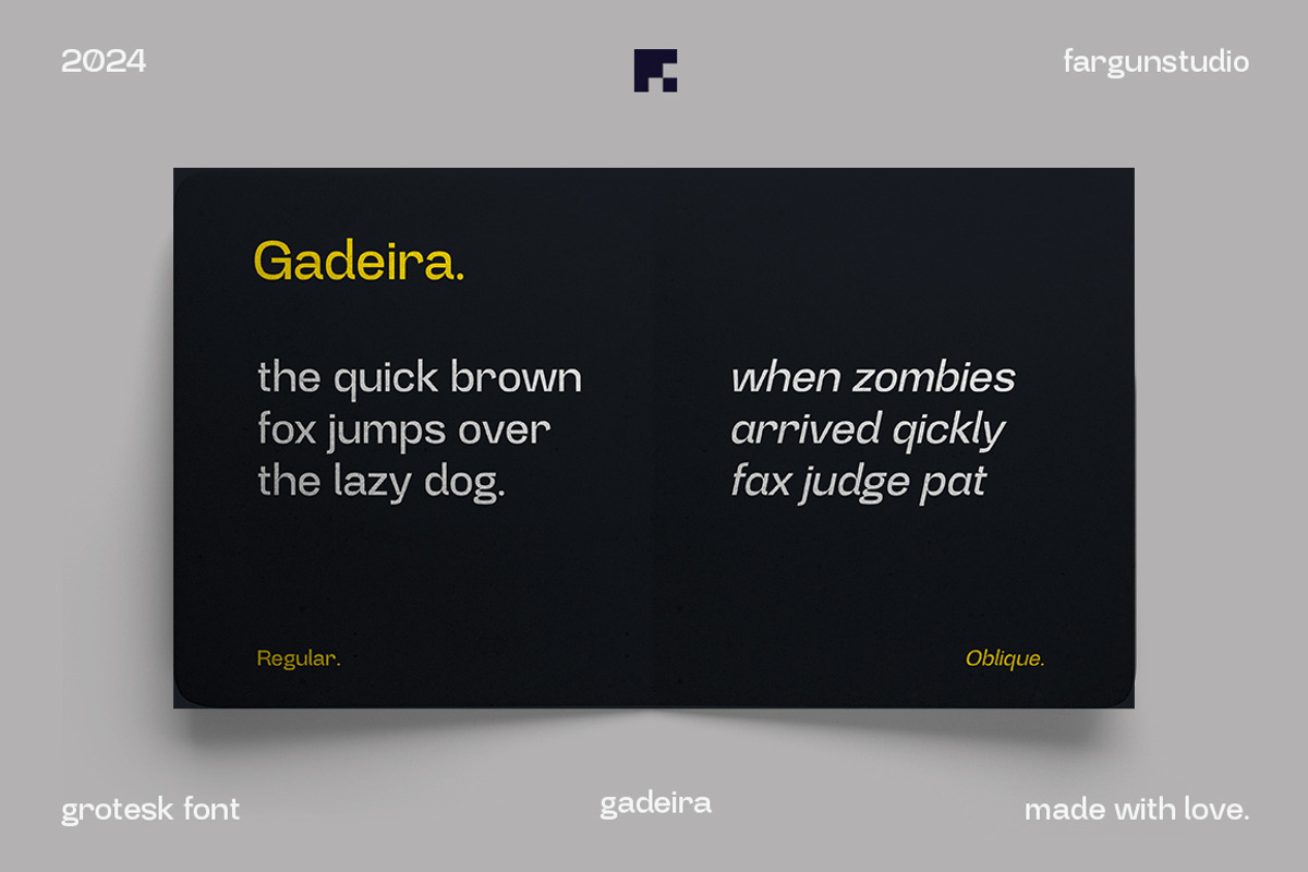 Gadeira, a Sans Serif Font by Fargun Studio (Photo 12 of 15)