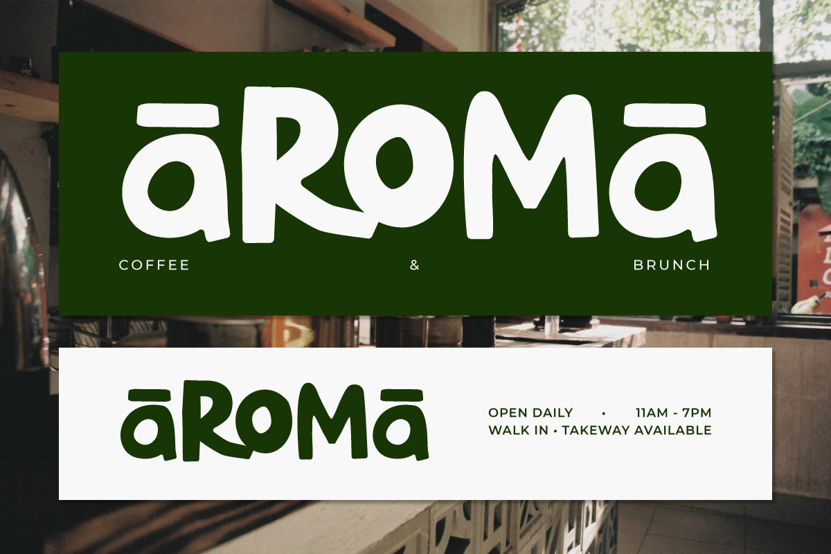Tharlo Vette - Coffee Display Font, a Handwritten Font by twinstd (Photo 9 of 10)