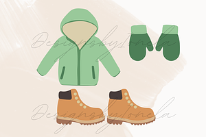 Baby Boy Clothes, Baby Shower SVG