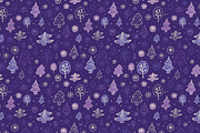 Vector cute winter patterns., a Pattern Graphic by Little A (Aigul) (Thumbnail 2 of 3)
