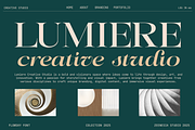 Flowsky Editorial, a Serif Font by zeenesia (Thumbnail 3 of 17)