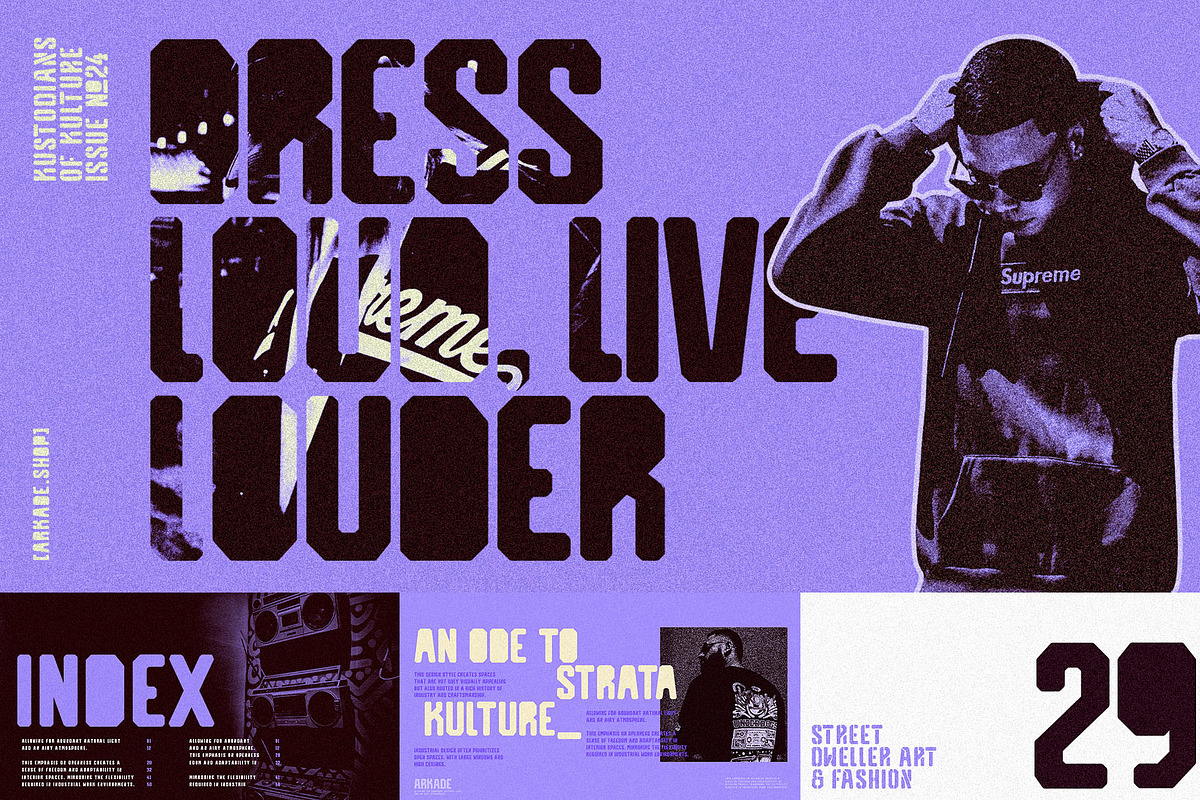Reqnad Octa | Industrial Sans Serif, a Sans Serif Font by Tondi Type Studio (Photo 5 of 14)