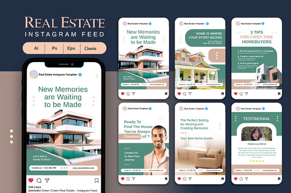 Real Estate - Instagram Feed preview 5