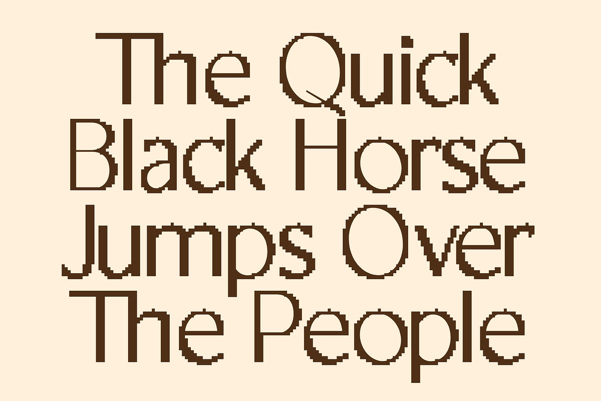 CS Antire Semipixel, a Sans Serif Font by Craft Supply Co. (Photo 4 of 8)