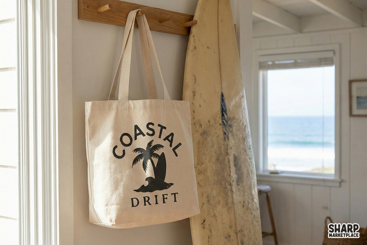 Coastal Drift PNG, Surfing Palm, an Illustration by SharpMarketplace (Photo 4 of 4)