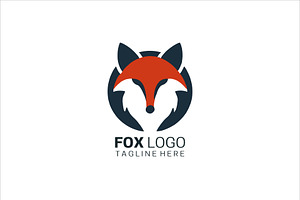 Fox Head Logo Design Template, a Branding & Logo Template by Vectorium Studio