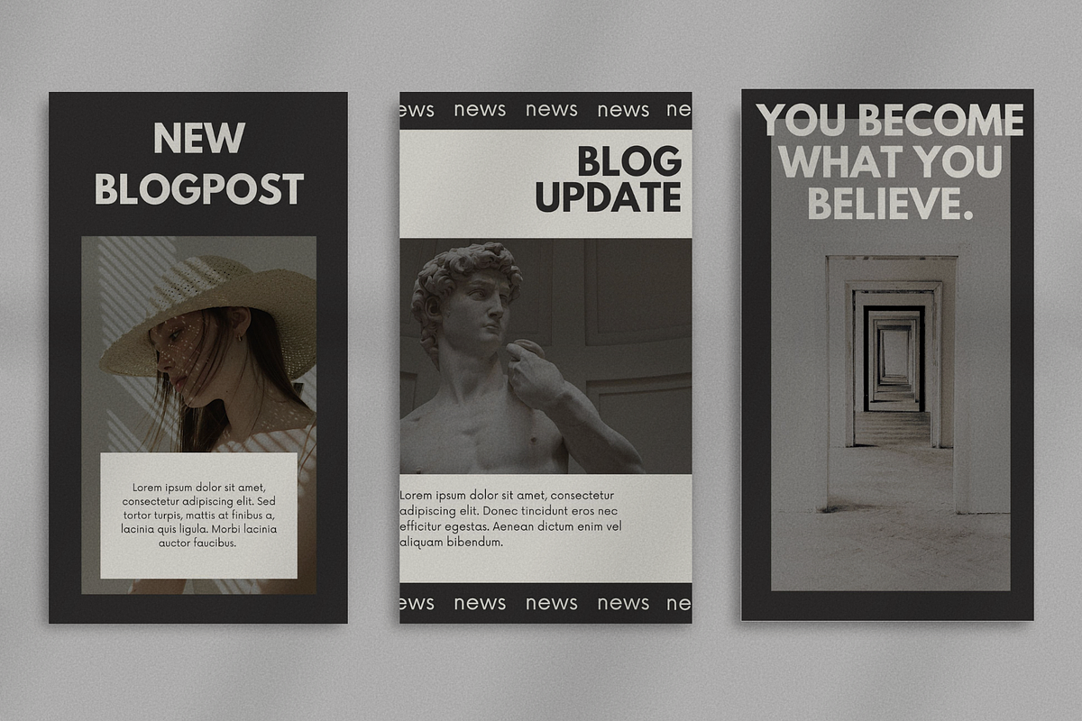 Trending Instagram Templates Canva, a Social Media Template by IvankaDesign