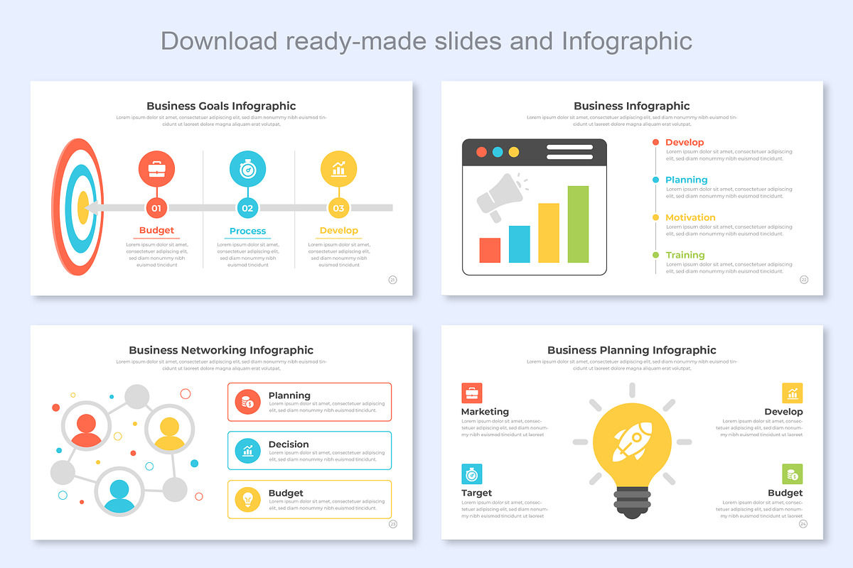 Business Infographic Template, a Presentation Template by Mighty-Slide (Photo 4 of 7)