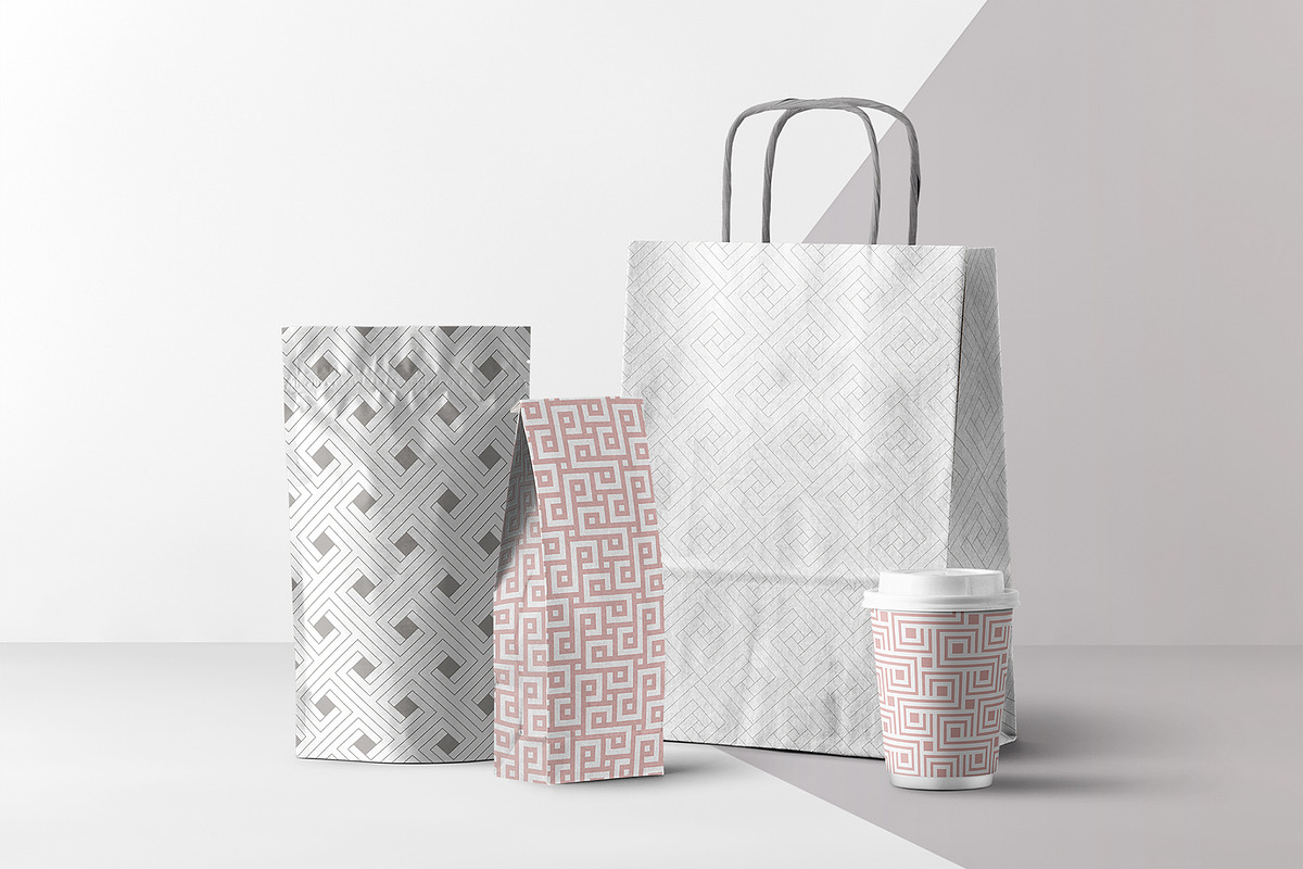 Square Collection. Patterns & Shapes, a Pattern Graphic by Curly_Pat (Photo 9 of 12)