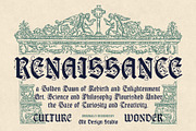 Soul Clock Typeface, a Blackletter Font by alit design (Thumbnail 6 of 20)