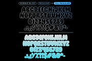 Bubble Bliss Typeface, a Font by MightySHORT (Thumbnail 7 of 10)