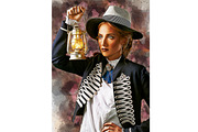 Artistic Oil Painting PS Action, an Action Add-On by Studio Retouch (Thumbnail 2 of 11)