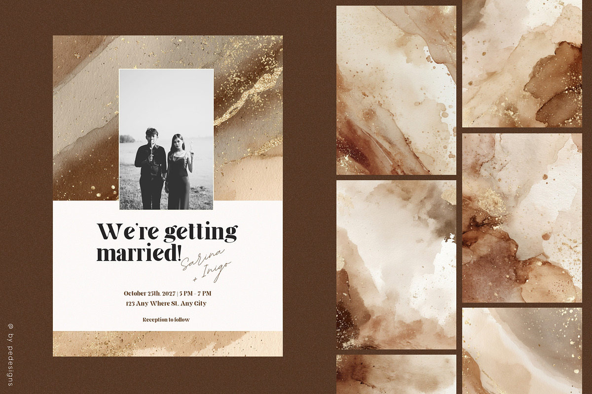 Neutral Texture Collection, a Background Graphic by PeDe Designs (Photo 9 of 13)
