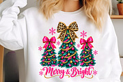 Christmas Merry & Bright Tree PNG, a Work Illustration by SinaCreation (Thumbnail 5 of 6)