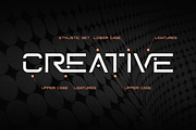 Netron - Futuristic Font, a Sans Serif Font by Linecreative (Thumbnail 5 of 11)