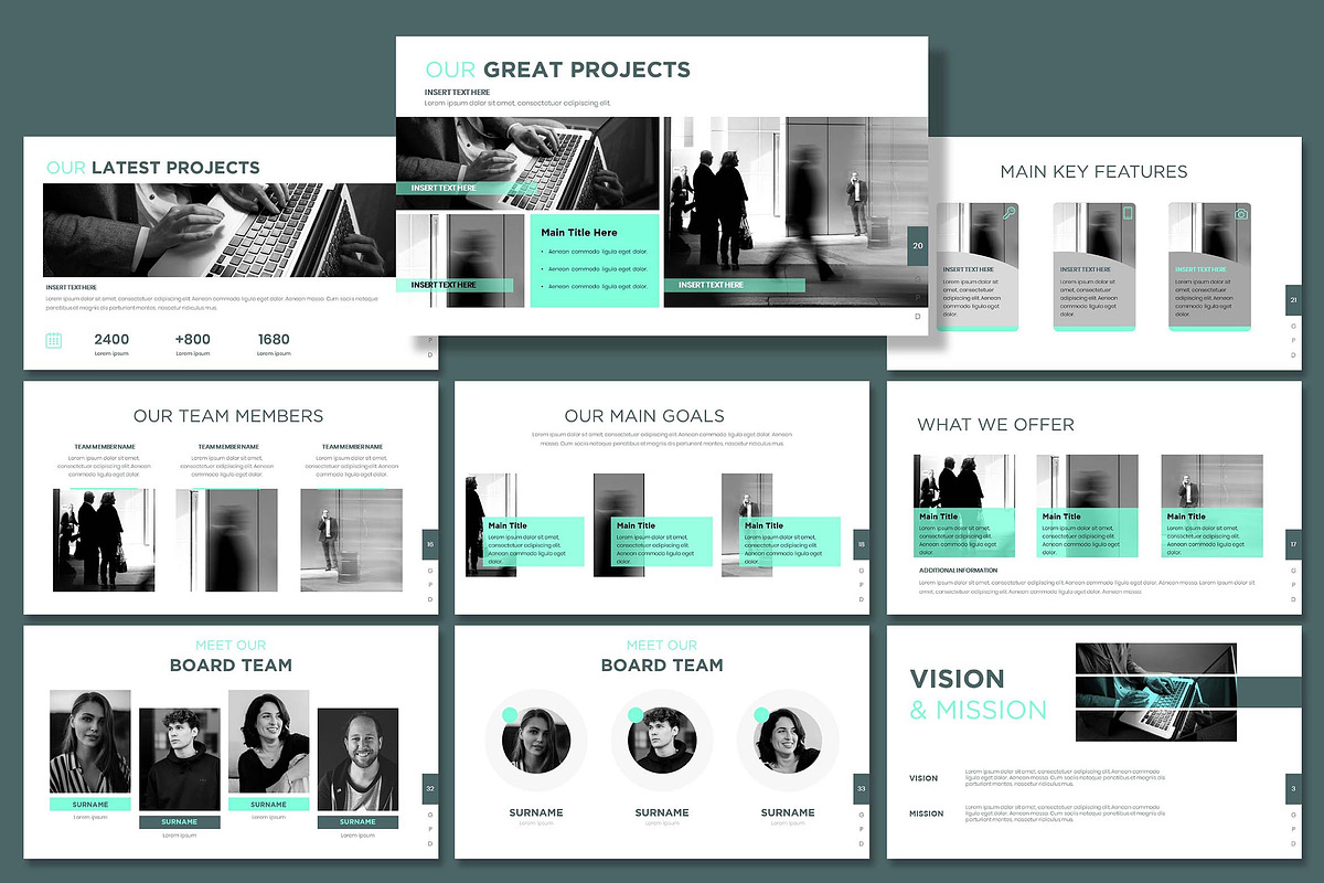 Sales Deck PowerPoint Template, a Presentation Template by Artemis-products (Photo 2 of 5)
