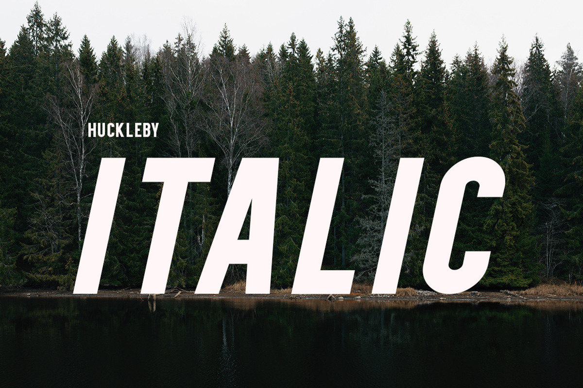 Huckleby | Vintage Sans Serif Family preview 7
