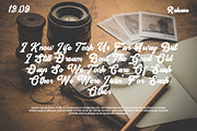 Hamilangton - Retro Display Font, a Script Font by Dhabee (Thumbnail 4 of 17)