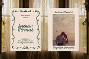 WildFlora - Playful Botanical Font, a Handwritten Font by BilberryCreates (Thumbnail 4 of 12)