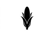 Fresh Corn Cob Silhouette Set, an Object Graphic by Designs_River (Thumbnail 2 of 3)