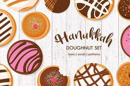 Hanukkah doughnuts