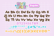 Love Cake Font, a Handwritten Font by KengGraphic (Thumbnail 7 of 9)