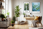 Art Poster Echoing Monet's Style, a Decorative Illustration by Vibrand Studio (Thumbnail 11 of 14)