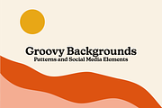 70's Retro Patterns and Icons, a Pattern Graphic by JP | Designs (Thumbnail 1 of 8)