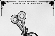 Special Lettering tattoo bundle, a Brush Add-On by ProcreateInk (Thumbnail 9 of 10)