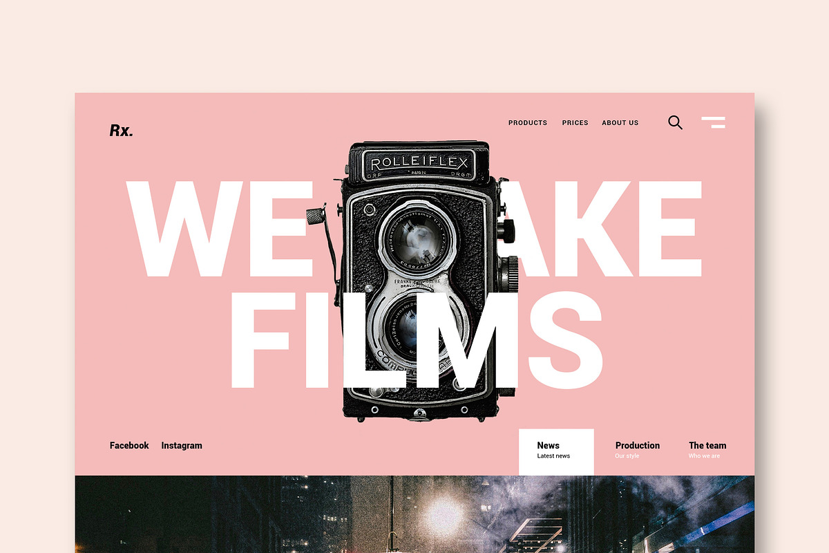 Creative Design & Video - Website, a Landing Page Template by Design District (Photo 3 of 3)