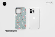 iPhone 14 Pro Glossy Case Mockup Set, an iPhone Mockup by Mocart (Thumbnail 4 of 11)