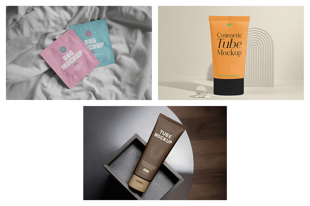 Cosmetic Packaging Mockups - vol.7, a Packaging Mockup by MockupForest (Photo 8 of 8)