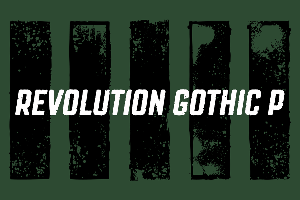 Revolution Gothic P preview 2
