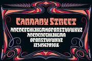 Carnaby Street Font, a Font by Mysterylab Designs (Thumbnail 2 of 5)
