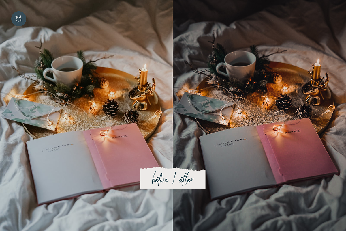4 Moody Christmas Presets Pack, a Preset Add-On by SHOOM HOUSE (Photo 5 of 8)