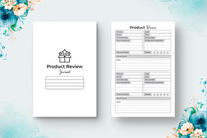 Editable Product Review Journal